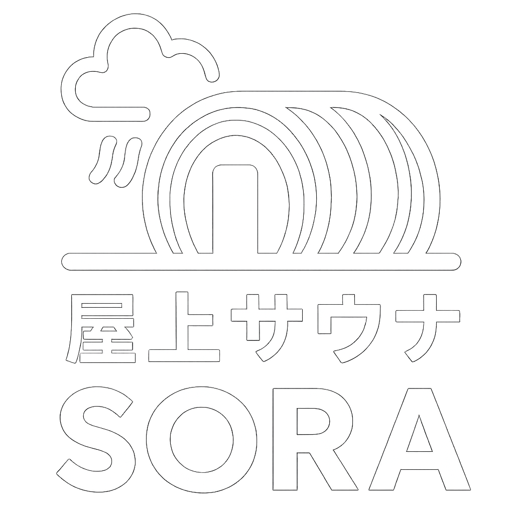 宮古島サウナSORA - SORA SAUNAS MIYAKOJIMA ロゴ