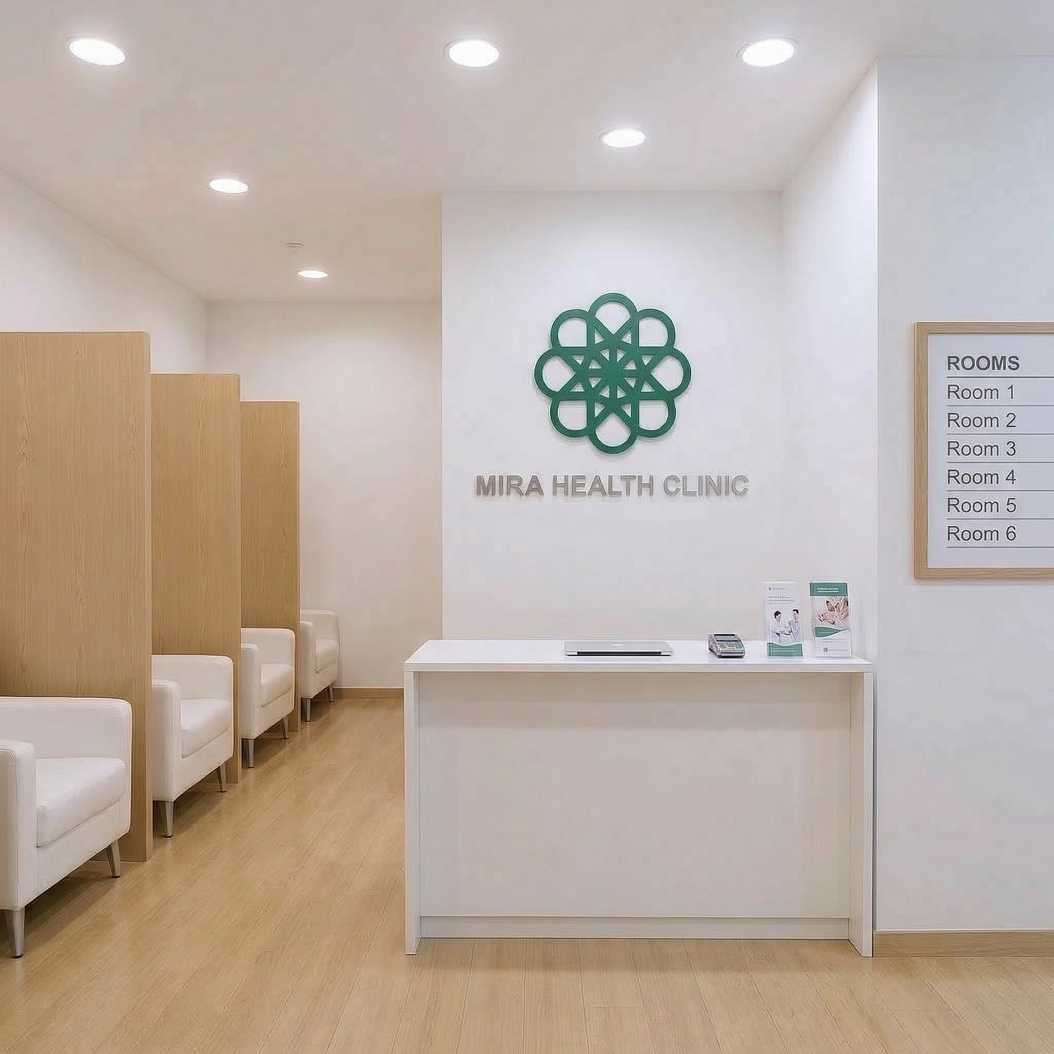 Medical professionals at Mira Health Clinic BGC
